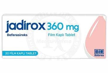 JADIROX 360 MG FILM KAPLI TABLET (30 TABLET) İlaç Görseli