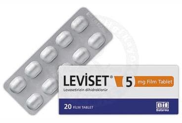 LEVISET 5 MG 20 FILM TABLET İlaç Görseli