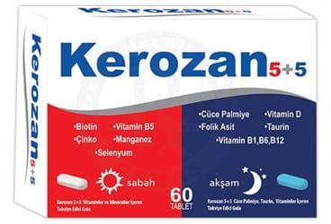 KEROZAN 5+5 TABLET 60 tablet İlaç Görseli