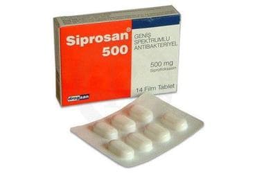 SIPROSAN 500 MG 14 FILM TABLET İlaç Görseli