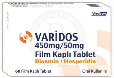 VARIDOS 450 MG/50 MG FILM KAPLI TABLET İlaç Görseli
