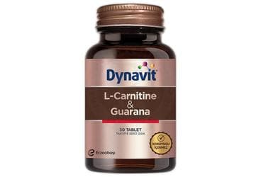 DYNAVIT L-CARNITINE & GUARANA ICEREN TAKVIYE EDICI GIDA 30 tablet İlaç Görseli