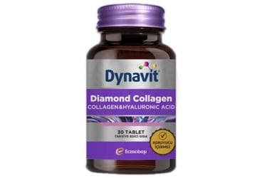DYNAVIT COLLAGEN & HYALURONIC ACID TABLET 30 tablet İlaç Görseli