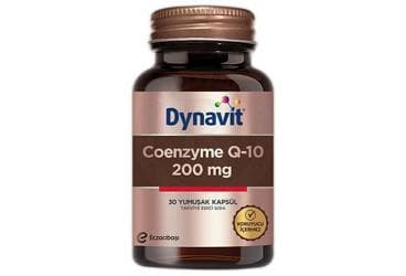 DYNAVIT COENZYME Q10 TAKVIYE EDICI GIDA 200 mg 30 kapsül İlaç Görseli