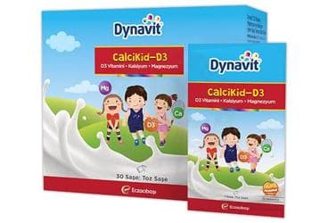 DYNAVIT CALCIKID D3 VITAMIN SASE 30 adet İlaç Görseli