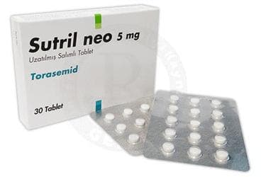 SUTRIL NEO 5 MG UZATILMIS SALIMLI TABLET (30 TABLET) İlaç Görseli