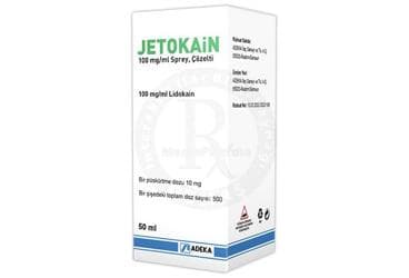 JETOKAIN 100 MG/ML SPREY, COZELTI İlaç Görseli