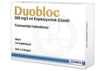 DUOBLOC 800 MG/3 ML IM ENJEKSIYONLUK COZELTI İlaç Görseli