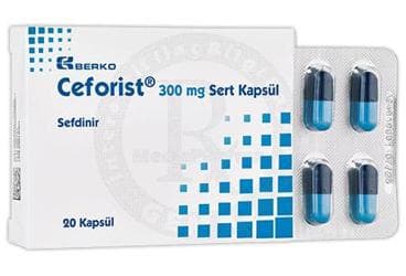 CEFORIST 300 MG SERT KAPSUL (20 KAPSUL) İlaç Görseli
