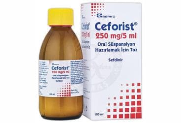 CEFORIST 250 MG /5 ML ORAL SUSPANSIYON HAZIRLAMAK ICIN TOZ (100 ML) İlaç Görseli