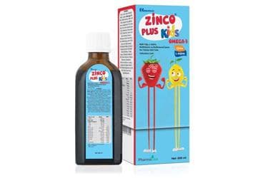 ZINCO PLUS KIDS BALIK YAGI, L-ARJININ, MULTIVITAMIN VE MULTIMINERAL ICEREN SIVI TAKVIYE EDICI GIDA 200 ml şişe İlaç Görseli