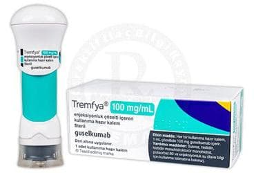 TREMFYA 100 MG/ML ENJEKSIYONLUK COZELTI ICEREN KULLANIMA HAZIR KALEM (1 KALEM) İlaç Görseli