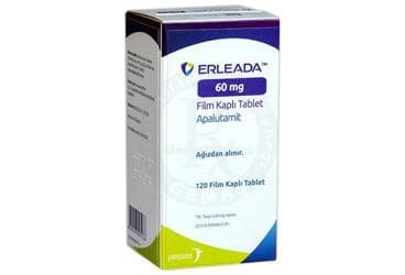 ERLEADA 60 MG FILM KAPLI TABLET (120 TABLET) İlaç Görseli