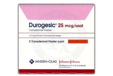 DUROGESIC 25 MCG/SAAT 5 TRANSDERMAL FLASTER İlaç Görseli