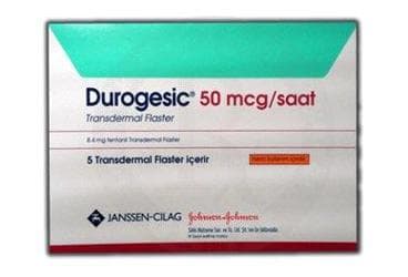 DUROGESIC 50 MCG/SAAT 5 TRANSDERMAL FLASTER İlaç Görseli