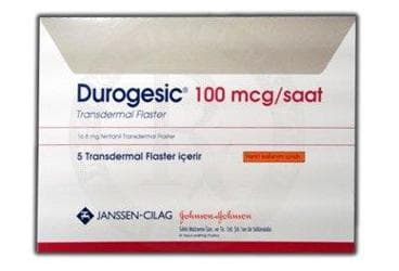 DUROGESIC 100 MCG/SAAT 5 TRANSDERMAL FLASTER İlaç Görseli