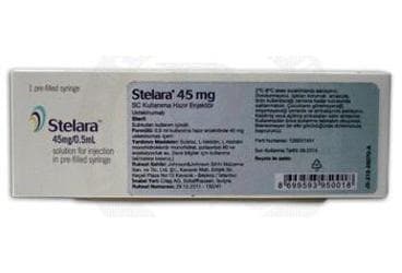 STELARA 45 MG ENJEKSIYONLUK COZELTI ICEREN KULLANIMA HAZIR ENJEKTOR İlaç Görseli