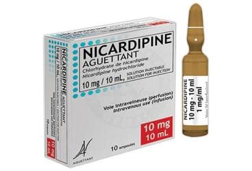 NICARDIPINE AGUETTANT 10 MG/10 ML ENJEKSIYONLUK COZELTI (10 AMPUL) İlaç Görseli
