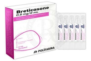 BRETICASONE 0,5 MG/2 ML NEBULIZASYON SUSPANSIYONU İlaç Görseli