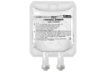 POLIFLEKS LAKTATLI RINGER SOLUSYONU 100 ML (PVC TORBA) SETSIZ İlaç Görseli