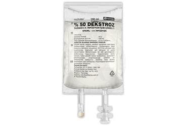 POLIFLEKS %50 DEKSTROZ SUDAKI SOLUSYONU 150 ML(PVC TORBA)SETLI İlaç Görseli