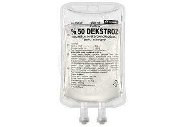 POLIFLEKS %50 DEKSTROZ SUDAKI SOLUSYONU 500 ML(PVC TORBA)SETLI İlaç Görseli