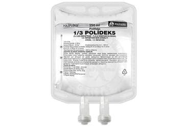 POLIFLEKS 1/3 POLIDEKS IV INF. ICIN COZ. 250 ML SETLI PVC İlaç Görseli