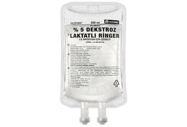 POLIFLEKS %5 DEKSTROZ LAKTATLI RINGER IV INF. ICIN COZ. 500 ML (SETSIZ) İlaç Görseli