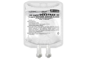 POLIFLEKS DEKSTRAN 40 IZOTONIK SODYUM KLORUR SOLUSYON 250 ML SETLI(PVC) İlaç Görseli