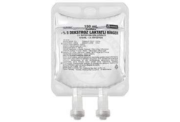 POLIFLEKS %5 DEKSTROZ LAKTATLI RINGER IV INF. ICIN COZ. 150 ML (SETSIZ) İlaç Görseli