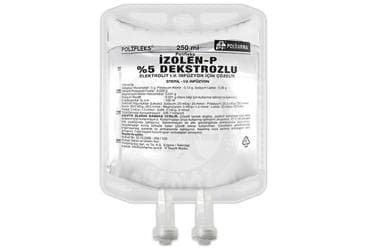 POLIFLEKS IZOLEN-P %5 DEKSTROZ ELEKTROLIT SOLUSYON 250 ML PVC TORBA SETLI İlaç Görseli