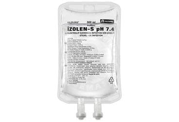 POLIFLEKS IZOLEN-S PH 7.4 ELEKTROLIT IV INFUZYON ICIN COZELTI 500 ML SETLI İlaç Görseli