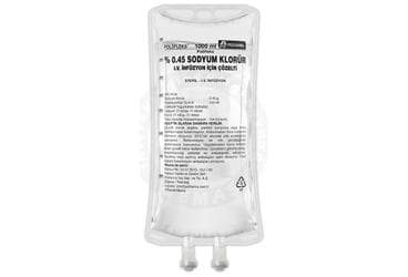 POLIFLEKS %0,45 SODYUM KLORUR IV INFUZYON ICIN COZELTI 1000 ML (SETSIZ) İlaç Görseli
