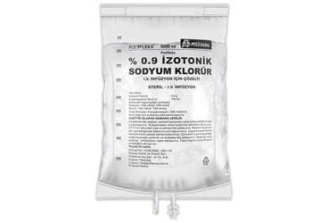 POLIFLEKS %0.9 IZOTONIK SODYUM KLORUR IV INFUZYON ICIN COZELTI 5000 ML SETSIZ İlaç Görseli
