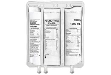 POLINUTHREE EN-550ELEKTROLITLI AMINO ASIT COZELTISI GLUKOZ COZELTISI VE LIPIDEMULSIYONU 1500 ML İlaç Görseli