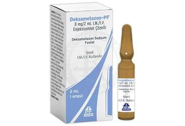 DEKSAMETAZON-PF 8 MG/2 ML I.M./I.V. ENJEKSIYONLUK COZELTI İlaç Görseli