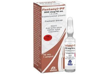 FENTANYL-PF 500 MCG/10 ML I.V./I.M. ENJEKSIYONLUK COZELTI İlaç Görseli
