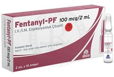 FENTANYL-PF 100 MCG/2 ML I.V./I.M. ENJEKSIYONLUK COZELTI İlaç Görseli