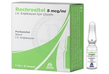 RECHROSITOL 5 MCG/ML IV ENJEKSIYONLUK COZELTI (5 AMPUL) İlaç Görseli