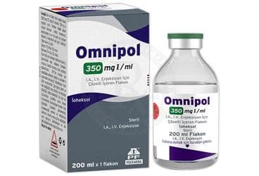 OMNIPOL 350 MG/ML IA,IV ENJ. ICIN COZELTI ICEREN FLAKON 200 ML İlaç Görseli