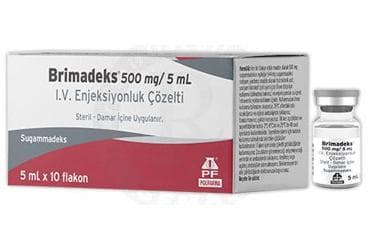 BRIMADEKS 500 MG/5 ML I.V. ENJEKSIYONLUK COZELTI İlaç Görseli