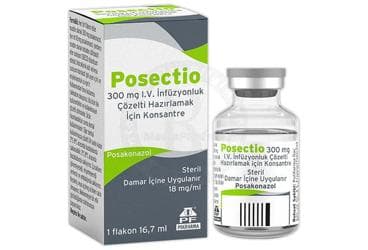 POSECTIO 300 MG I.V. INFUZYONLUK COZELTI HAZIRLAMAK ICIN KONSANTRE (1 FLAKON) İlaç Görseli