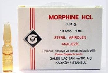 MORPHINE HCL 0,01 GR 10 AMPUL İlaç Görseli