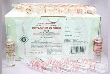 POTASYUM CHL %7.5 10 ML 100 AMPUL İlaç Görseli