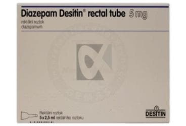 DIAZEPAM DESITIN 5 MG / 2.5 ML REKTAL COZELTI İlaç Görseli