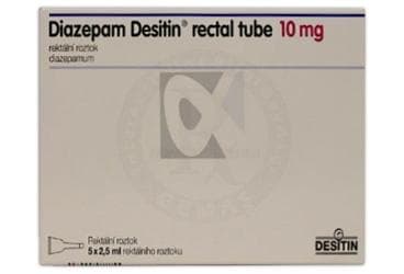 DIAZEPAM DESITIN 10 MG / 2.5 ML REKTAL COZELTI İlaç Görseli