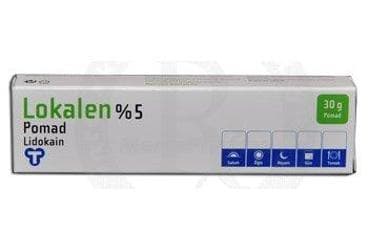 LOKALEN % 5  POMAD (30 GRAM) İlaç Görseli