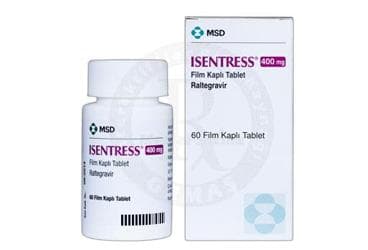 ISENTRESS 400 MG 60 FILM KAPLI TABLET İlaç Görseli