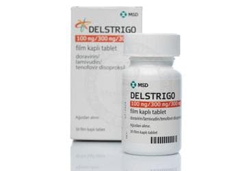 DELSTRIGO 100 MG/300 MG/300 MG FILM KAPLI TABLET (30 TABLET) İlaç Görseli