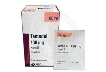 TEMODAL 100 MG SERT KAPSUL İlaç Görseli